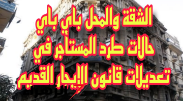 “متجيش تصوت وتقول مش عارف”.. حالات فسخ عقد الإيجار القديم 2024 وطرده في هذه الحاله.. وقت الهيصة والهزار خلاص خلص!!