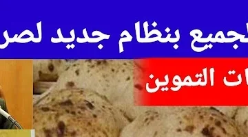 الفقرا هيمشوا يكلموا نفسهم بعد الخبر ده!!.. الحكومة تكشف حقيقة إلغاء فارق نقاط الخبز المدعم للبطاقات التموينية.. مفاجاة لكل المصريين بعد رفع البنزين!!