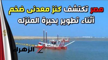 «يا بخت المصريين هيبقوا أغني من الخليج بعد الاكتشاف ده».. مصر تكتشف كنز معدنى ضخم اثناء تطوير بحيرة المنزله.. هتبقا جنة المصريين!!