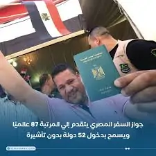 55 دولة تفتح أبوابها لحاملي الجواز المصري