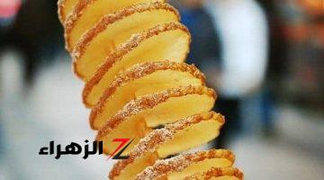 طريقة عمل البطاطس الحلزونية  – ثقفني