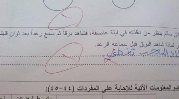 “أرجوك أنا تعبان من السقوط” .. طالب يقوم بتوجيه رسالة خطيرة الي استاذه الجامعي في ورقة الامتحان وهذا ما فعله الاستاذ في النهاية !!..