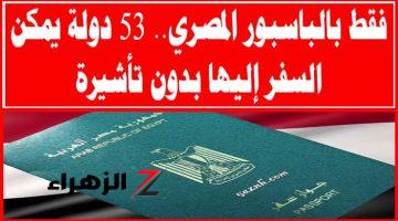 “هتلف العالم كله ببلاش”.. فقط بالباسبور المصري 53 دولة يمكن السفر إليها بدون تأشيرة .. فرصة العمر جات لحد عندك!!