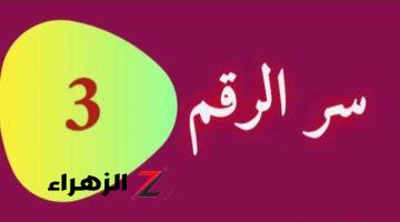 «السر اتعرف خلاص»… اعرف سر استخدام الرقم 3 في حياتين اليوميه ولماذا يستخدم بكثره… مش هتصدق السبب!!