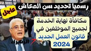 “يا الف نهار مبروك ليهم “… رسميا تحديد سن التقاعد الرسمي للمعاش ومكافأة نهاية الخدمة وفقا لقانون العمل الجديد 2024.. مش هينامو الليلة!!