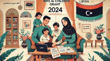 رابط التسجيل في منحة الزوجة والأبناء في ليبيا 2024