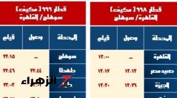 السكة الحديد: تشغيل خدمة جديدة بالوجه القبلى بعربات مكيفة فرنساوى مطور