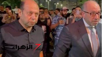 المندوه وسليمان والأحمر يحضرون مران الزمالك استعدادًا للسوبر