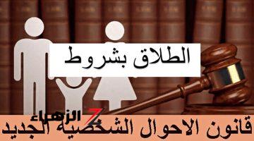 «لو راجل طلق».. الحكومة المصرية تضع 7 شروط جديدة لإجراءات الطلاق وفقًا لقانون الأحوال الشخصية 2024