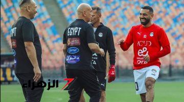 تشكيل منتخب مصر الرسمي لمواجهة موريتانيا بتصفيات أفريقيا