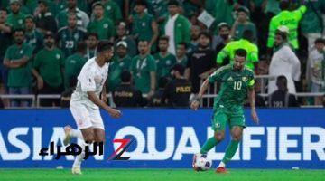 تصفيات كأس العالم.. منتخب السعودية يسقط في فخ التعادل أمام البحرين