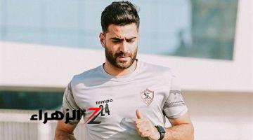 حمزة المثلوثي يكشف موقفه من التجديد لـ الزمالك