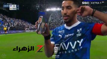 سالم الدوسري يعزز تقدم الهلال على الفيحاء بالهدف الثاني