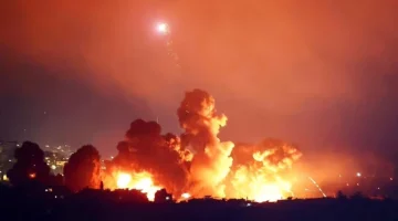 شاهد.. آثار الدمار في أحياء مُحيت بالكامل بالضاحية الجنوبية لبيروت جراء الضربة الإسرائيلية