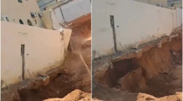 شاهد: انهيار سور فيلا أثناء حفر منزل مجاور.. ومهندس معماري يُثير الجدل بسؤال: من يتحمل المسؤولية؟