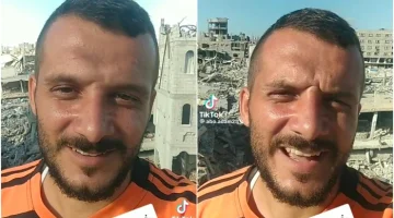 شاهد.. فلسطيني من غزة يسخر من خالد مشعل : “خسرت بيتي وعائلتي وإخوتي.. الحمد لله خسائرنا تكتيكية!”