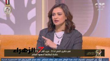 علا الشافعى: حجم الأفلام التي تناولت حرب أكتوبر لا تليق بعظمة النصر