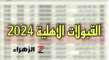 هنـا..  معدلات القبول للكليات والجامعات الأهلية 2024 – 2025 العراقية كليات الطب والهندسة