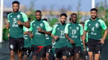 منتخب السعودية يبدأ الاستعداد لمواجهة البحرين