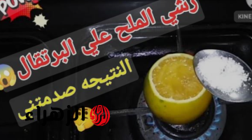 «إختراع هيوفر لك فلوسك».. أرمى الملح على البرتقال.. هتنبهرى!!