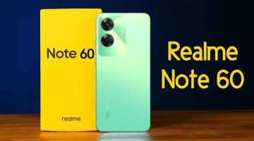 “Realme Note 60: مواصفات خارقة وبطارية عملاقة بسعر اقتصادي يناسب عشاق الفخامة!”