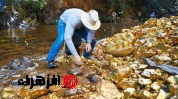 الكل بيتخانق على الدهب .. ظهور كميات هائلة من الذهب فى إحدى الأنهار بهذه الدولة والناس يتوافدون بكثرة لجمع الذهب .. مش هتصدق من هي هذه الدولة؟!