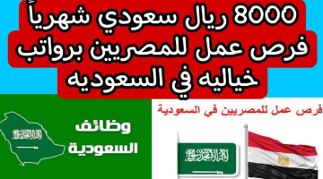 براتب 8000 ريال شهرياً.. وزير العمل يعلن عن فرص عمل للمصريين في السعودية