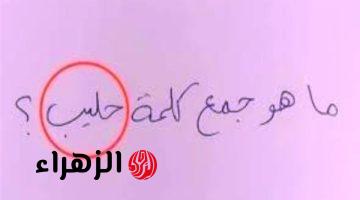 قبل امتحانات نصف العام 2025: الإجابة الصحيحة والمفاجئة عن جمع كلمة “حليب” في اللغة العربية يكشفها معلم المادة لطلاب الثانوية العامة