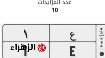 أغلى لوحة فى 2024.. بيع لوحة سيارة فى السعودية بسعر تخطى 24 مليون ريال