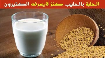 فكرة أغلى من الدهب .. حطي ” الحلبة على الحليب ” بهذه الطريقة وشوفي المعجزات اللي هتغير حياتك .. كنز لا يعرفه الكثيرون !!