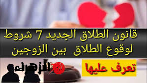 مراتك مش هطلقها بالساهل خلاص!!.. 6 شروط وضعتها الحكومة لوقوع الطلاق بين الزوجين طبقاً لقانون الأحوال الشخصية.. انسى الهزار خلاص!!