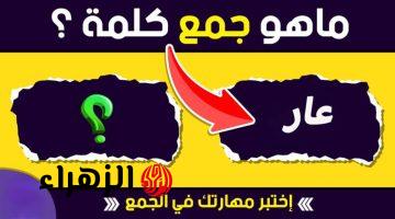 “10 الاف معلم و5 مليون طالب عجزوا عن حلها”.. تعالوا شوفوا جمع كلمة «عار» اللي عجزت دفعة الثانوية العامة بالكامل عن معرفتها هتعرفها لأول مرة!!