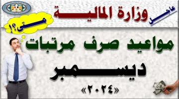 خبر بمليون جنيه.. تبكير صرف مرتبات شهر ديسمبر بقرار رسمي من وزارة المالية بهذا الموعد .. ومفاجأة هل أقرت الحكومة زيادة جديدة؟