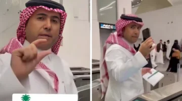 بالفيديو.. الإعلامي “صلاح الغيدان” يجري تجربة على الهواء لاستخدام قطار الرياض بواسطة الجوال.. ويعلق: فتح لي ما عندي تذكرة