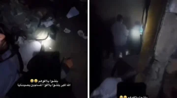 شاهد.. تحرير معتقلين من سجن ‎صيدنايا بعد الوصول لهم في أقبية تحت الأرض