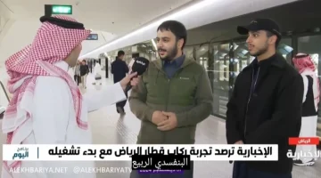 شاهد: ركاب يتحدثون عن تجربتهم في استخدام المسار البنفسجي بقطار الرياض