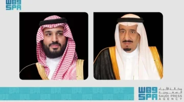 ولي العهد يرفع التهنئة لخادم الحرمين بمناسبة فوز المملكة باستضافة كأس العالم 2034