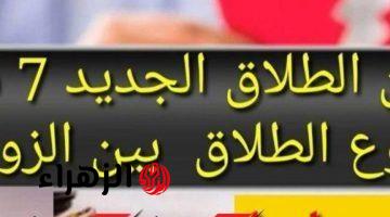 “هتندم ندم عمرك”.. 7 شروط وضعتها الحكومة لوقع الطلاق بين الزوجين طبقاً لقانون الأحوال الشخصية الجديد2024