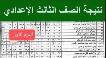 ” رسميا مبروك للناجحين”.. هـــنا نتيجة الشهادة الإعدادية 2025 على البوابة الإلكترونية gizaedu.net – استعلم برقم الجلوس فورا!!