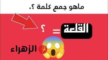 اغرب سؤال عدى على الاعدادية أبكى جميع الطلاب” هتتصدم لما تعرف جمع كلمة القلعة في اللغة العربية والاجابة اغرب من الخيال !!