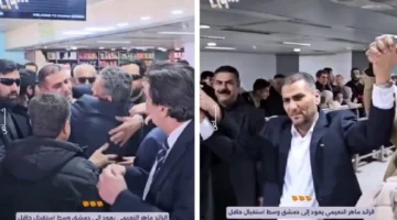 أحد أول الضباط  المنشقين عن نظام الأسد البائد ..شاهد: الرائد ماهر النعيمي يعود إلى دمشق وسط استقبال حافل