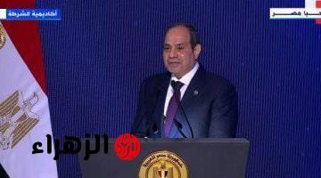 الرئيس السيسي: كلما زادت الشائعات والأكاذيب كلما زاد الاستهداف للدولة