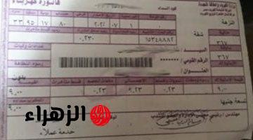 شرح مبسط لمعرفة وقراءة فاتورة الكهرباء وبيانات الاستهلاك