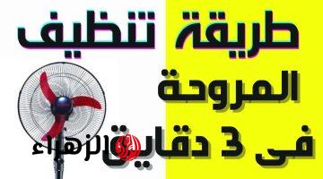 ملعقتين جهنمية لتنظيف مراوح السقف والاستاند من الأتربة والبقع الصعبة هترجع جديدة بدون فك أو تركيب