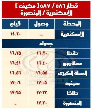 مواعيد القطارات فى رمضان (3)