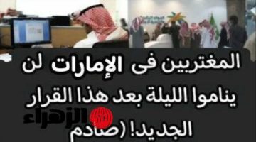 «مصيبة سودة».. إعلان رسمي من الإمارات بترحيل المغتربين المصريين منها بشكل عاجل _ الأسباب غير متوقعة!!!