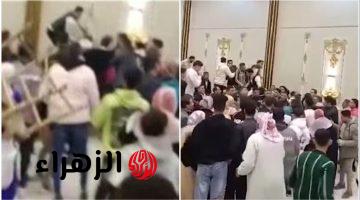 قلبت الفيسبوك كله تفاصيل خناقة فرح الشرقية.. المعازيم كسروا القاعة والعريس قلع الحزام ونزل ضرب فيهم