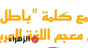 “عباقرة اللغة عجزوا عن حلها” .. هل تعرف ماهو كلمة “باطل” التي رسب بسببها آلاف الطلاب في الثانوية العامة.. إجابة الكل بيدور عليها !!!