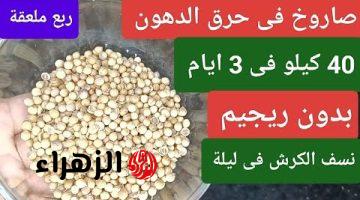 “وصفة تحقيق المعجزات”….ربع معلقة علي الريق معجزة بسببها خست 40 كيلو بدون رجيم في 3ايام تنسف دهون البطن والكرش حتي لو مدلدلة