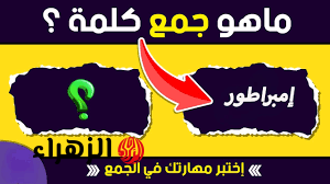 “للاذكياء فقط” .. هل تعرف ماهو جمع كلمة “إمبراطور” في اللغة العربية التي عجز عن حلها ملايين الطلاب .. إجابة عمرها ماخطرت على بالك !!!